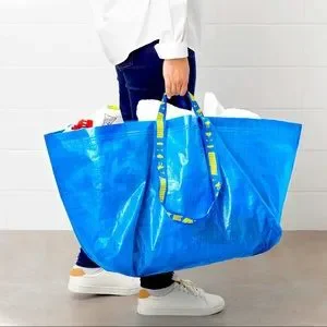 IKEA Bags Ikea Frakta Large Blue Reusable Shopping Bag